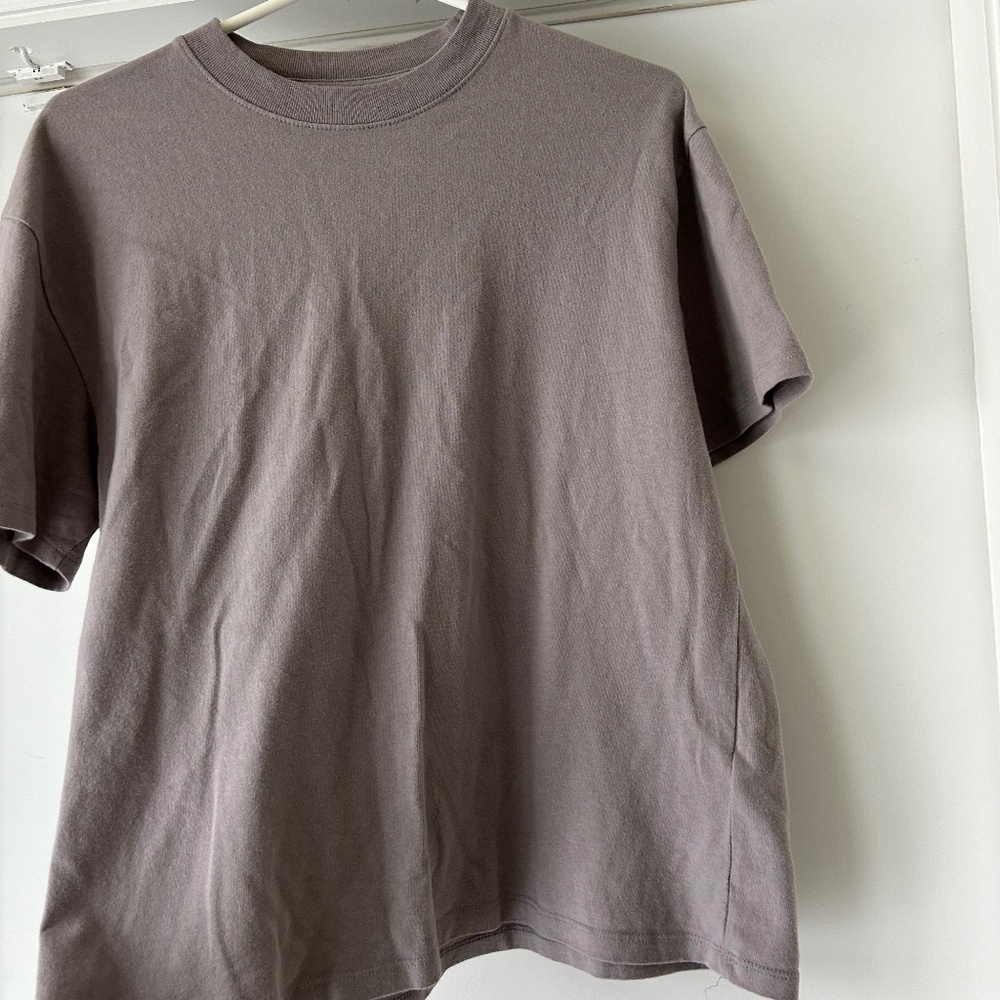 Abercrombie Fitch Womens Purple T-Shirt Short Sleeve Pullover Small